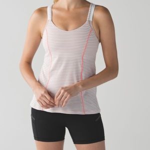 Lululemon Run for Gold Nude Tank